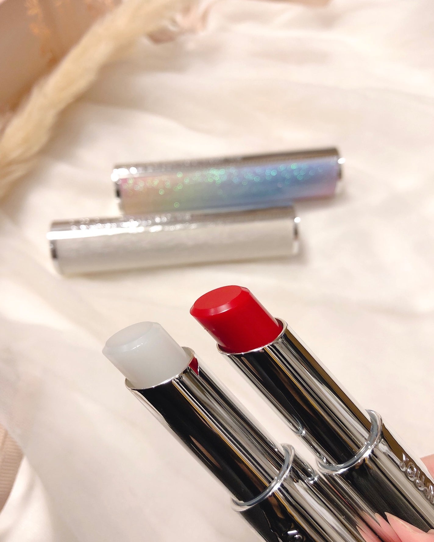 ナチュラルメルティングハニーリップバーム/YNM/口紅を使ったクチコミ(8枚目)