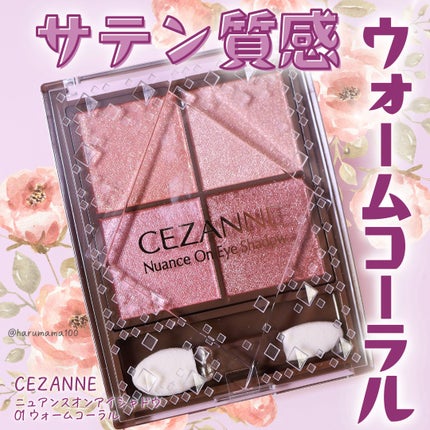 ニュアンスオンアイシャドウ/CEZANNE/アイシャドウパレットを使ったクチコミ(1枚目)