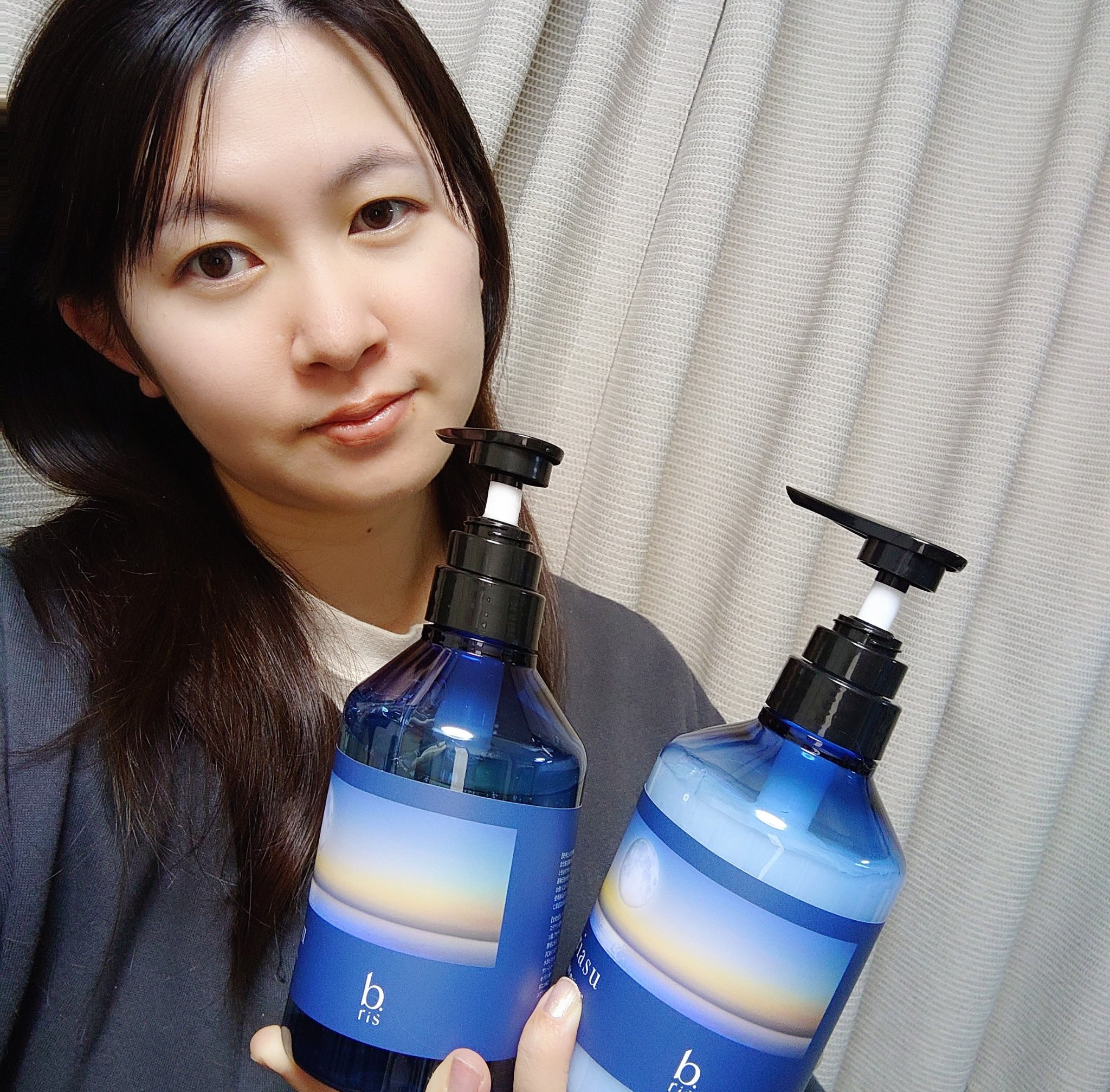 リアス ナイト モイスチャー シャンプー/トリートメント シトラスハーブの⾹り/riasu/市販シャンプーを使ったクチコミ（2枚目）