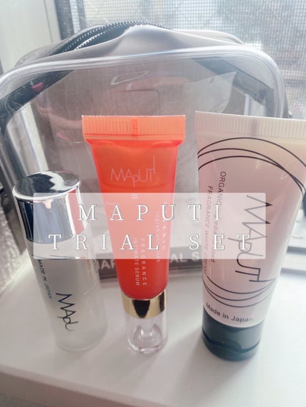 MAPUTI トライアルセット/MAPUTI/トライアルキットを使ったクチコミ(1枚目)