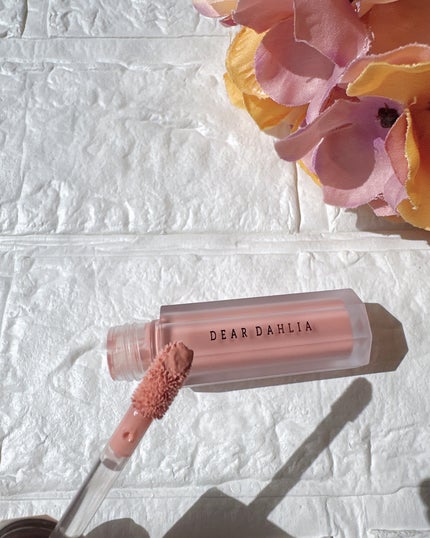 ペタルドロップリキッドブラッシャー/DEAR DAHLIA/リキッドチークを使ったクチコミ(4枚目)