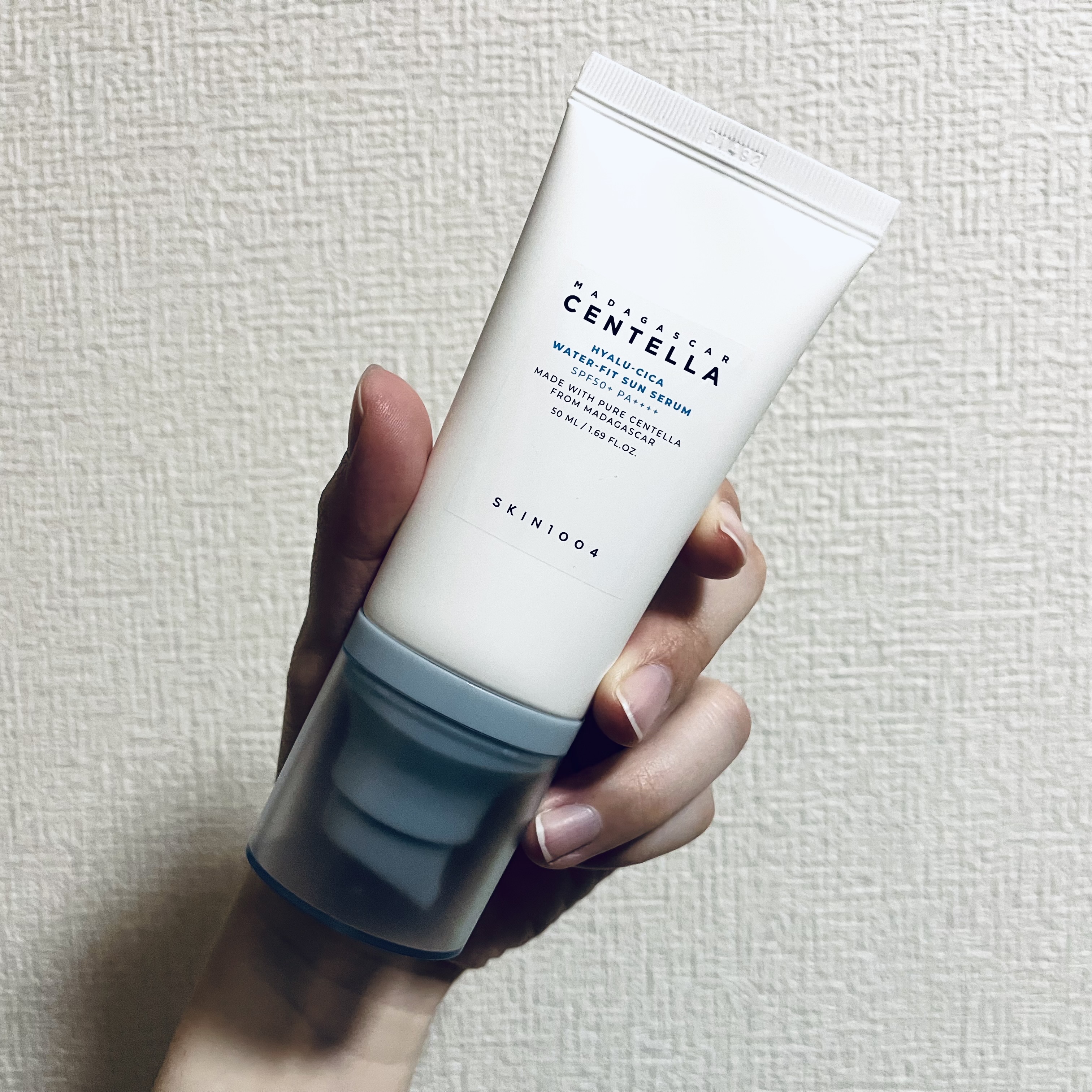 ヒアルーシカ ウォーターフィット サンセラム/SKIN1004/日焼け止めローションを使ったクチコミ（2枚目）