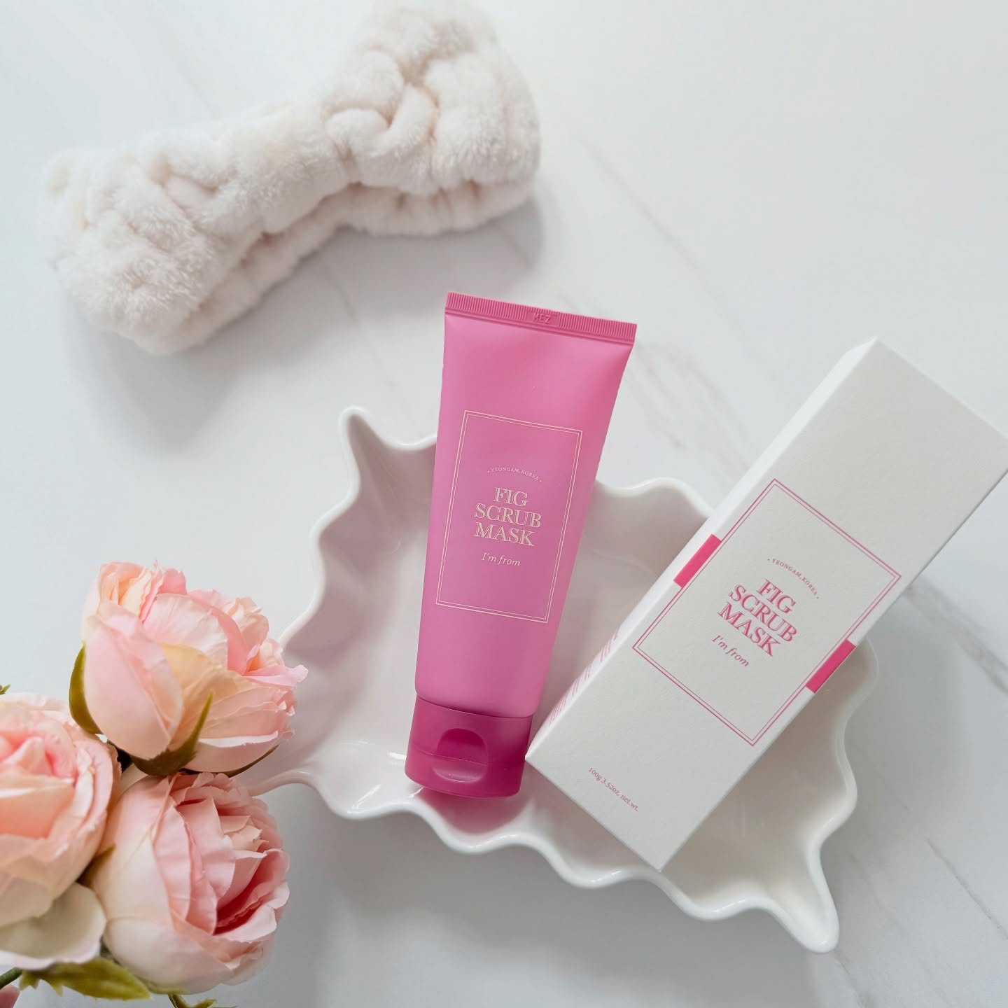 フィグスクラブマスク/I'm from/スクラブ・ゴマージュを使ったクチコミ（1枚目）