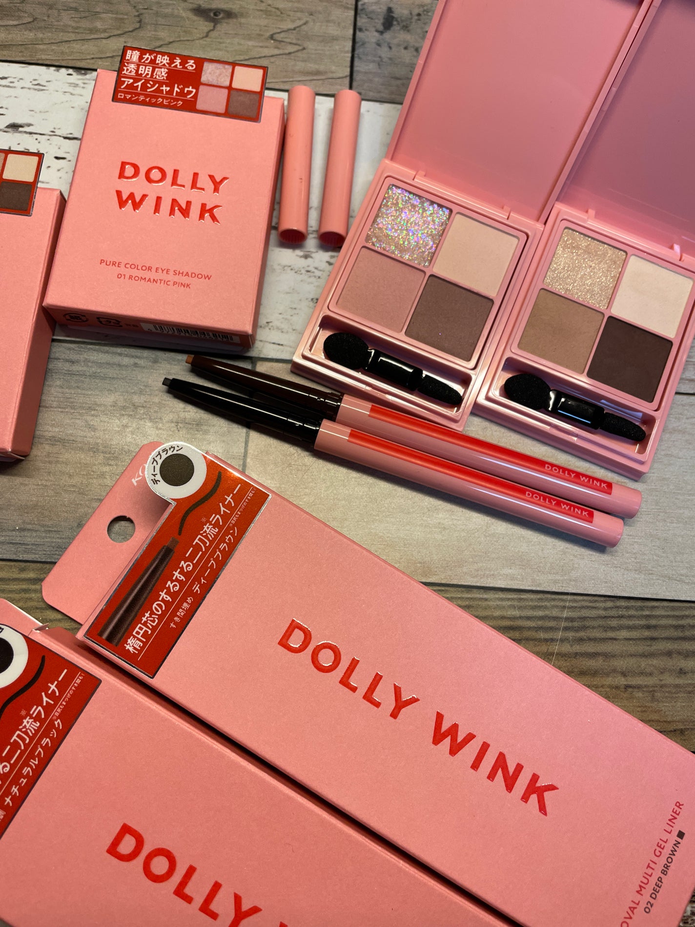 ピュアカラーアイシャドウ/ドーリーウインク/アイシャドウパレットを使ったクチコミ(1枚目)
