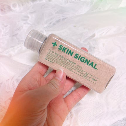 ピンククレイ酵素クレンザー/SKIN SIGNAL/洗顔パウダーを使ったクチコミ(4枚目)