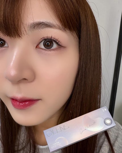 Double Tint 1day/OLENS/カラーコンタクトレンズを使ったクチコミ(2枚目)
