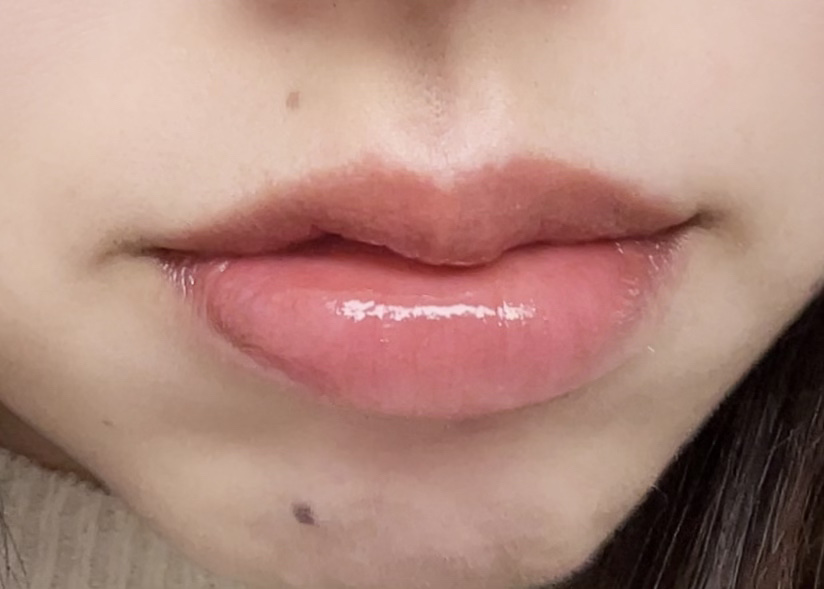 ウォータフルグロウティント/wakemake/リップティントを使ったクチコミ（3枚目）