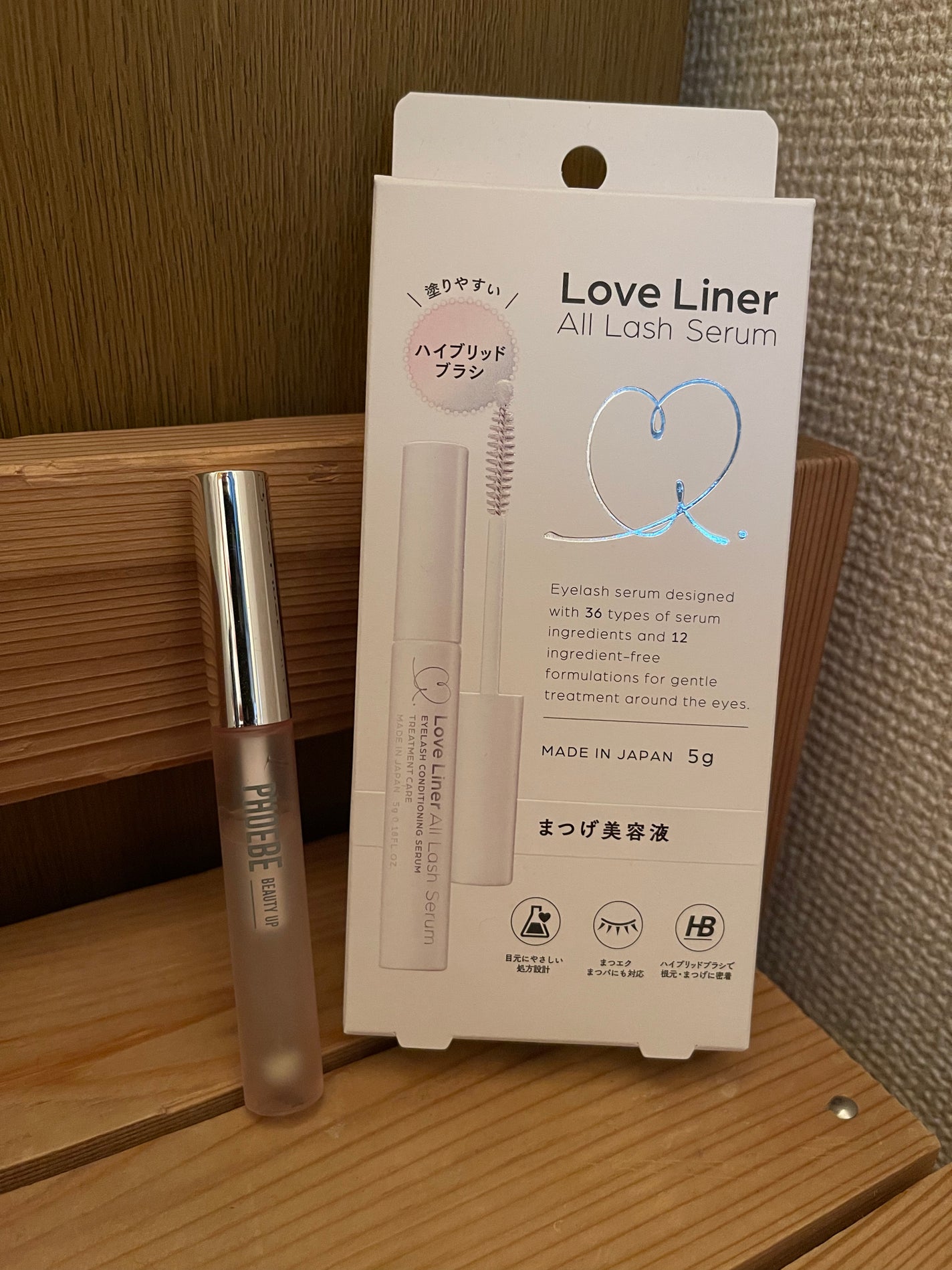 ラブ・ライナー オールラッシュ セラムR<まつげ美容液>/ラブ・ライナー/まつげ美容液を使ったクチコミ(1枚目)