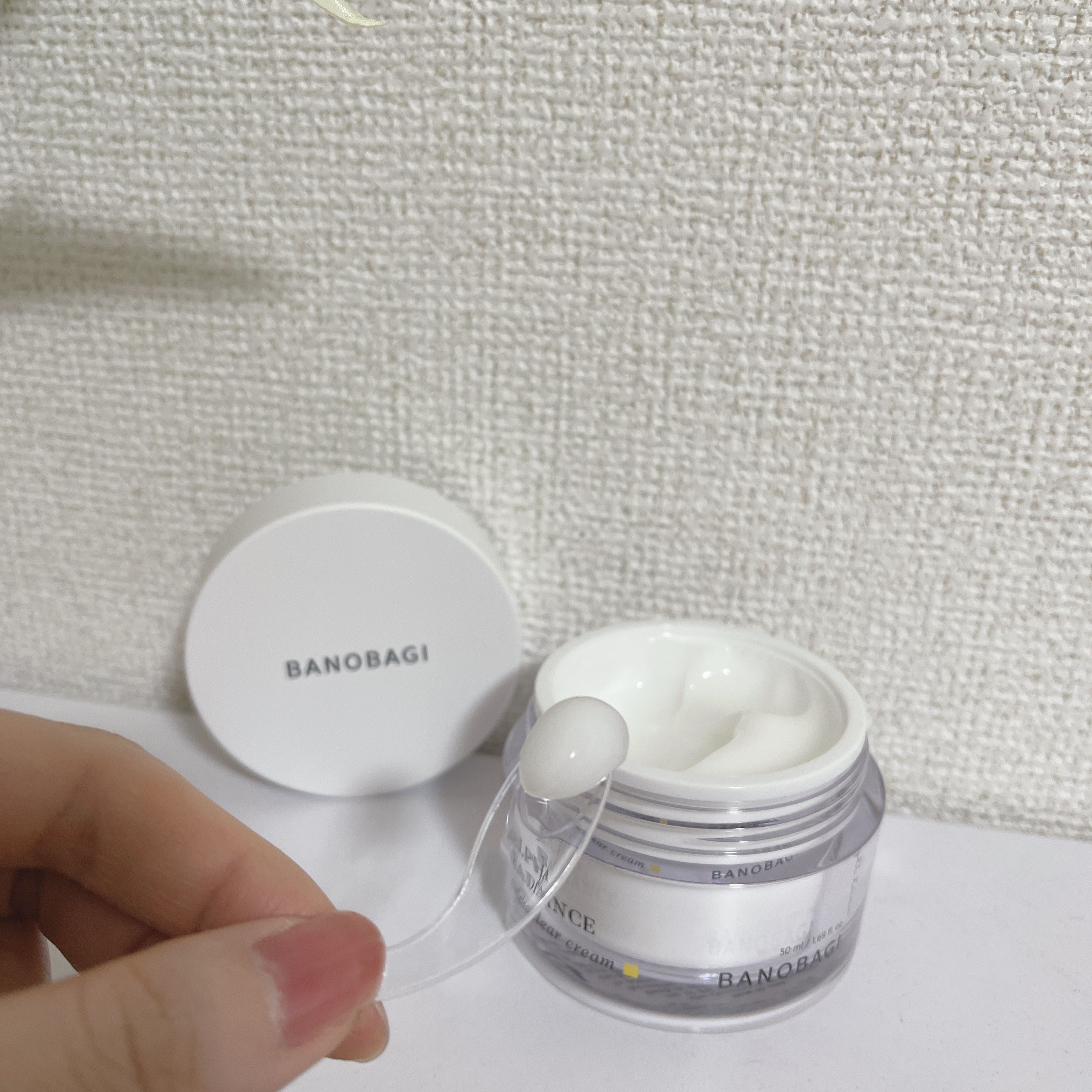 アルファラディアンスメラクリア クリーム/BANOBAGI/フェイスクリームを使ったクチコミ（3枚目）