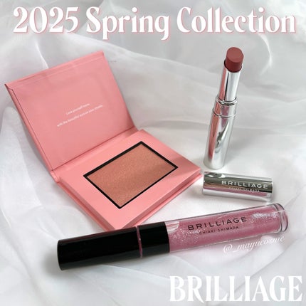 チークブラッシュ(グロウ)/ブリリアージュ/パウダーチークを使ったクチコミ(1枚目)