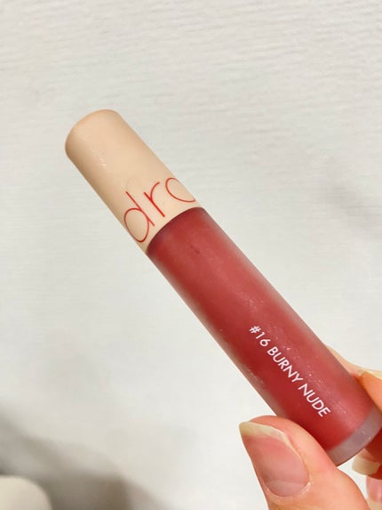 ゼロベルベットティント/rom&nd/リップティントを使ったクチコミ(1枚目)