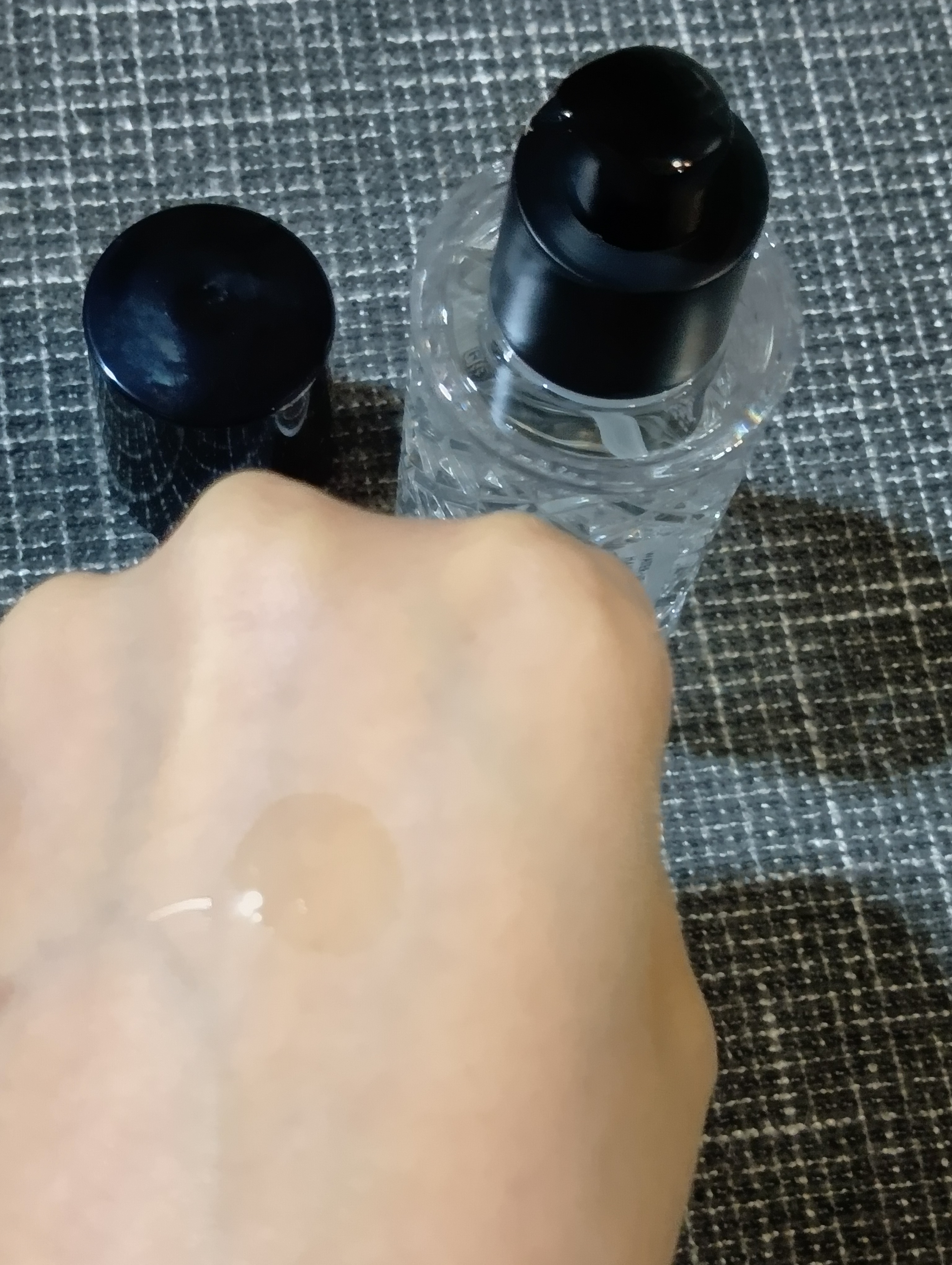 ウォーターベール　モイストヘアオイル/emplir/ヘアオイルを使ったクチコミ（3枚目）