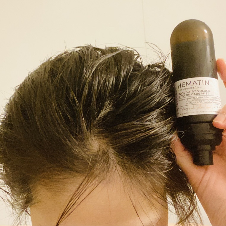 ヘマチン ブースター ミスト/マイブースターズ/ヘアマスク・ヘアパックを使ったクチコミ（3枚目）