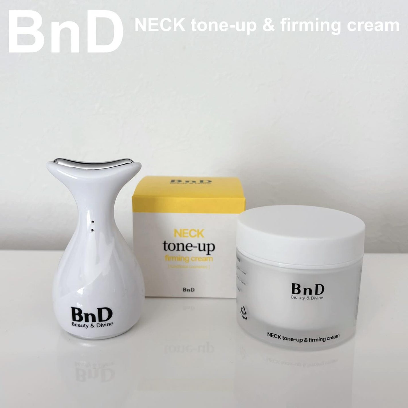 BnD ネックアイロン トーンアップ クリーム/BnD/ネック・デコルテケアを使ったクチコミ(1枚目)