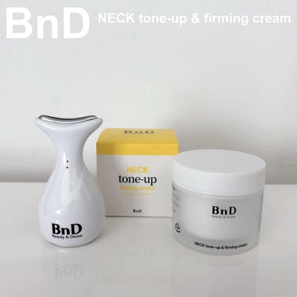 BnD ネックアイロン トーンアップ クリーム/BnD/ネック・デコルテケアを使ったクチコミ(1枚目)
