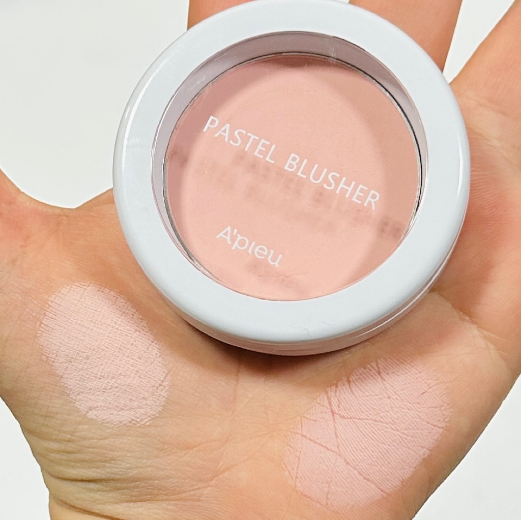 アピュー パステルブラッシャー/A’pieu/パウダーチークを使ったクチコミ（1枚目）