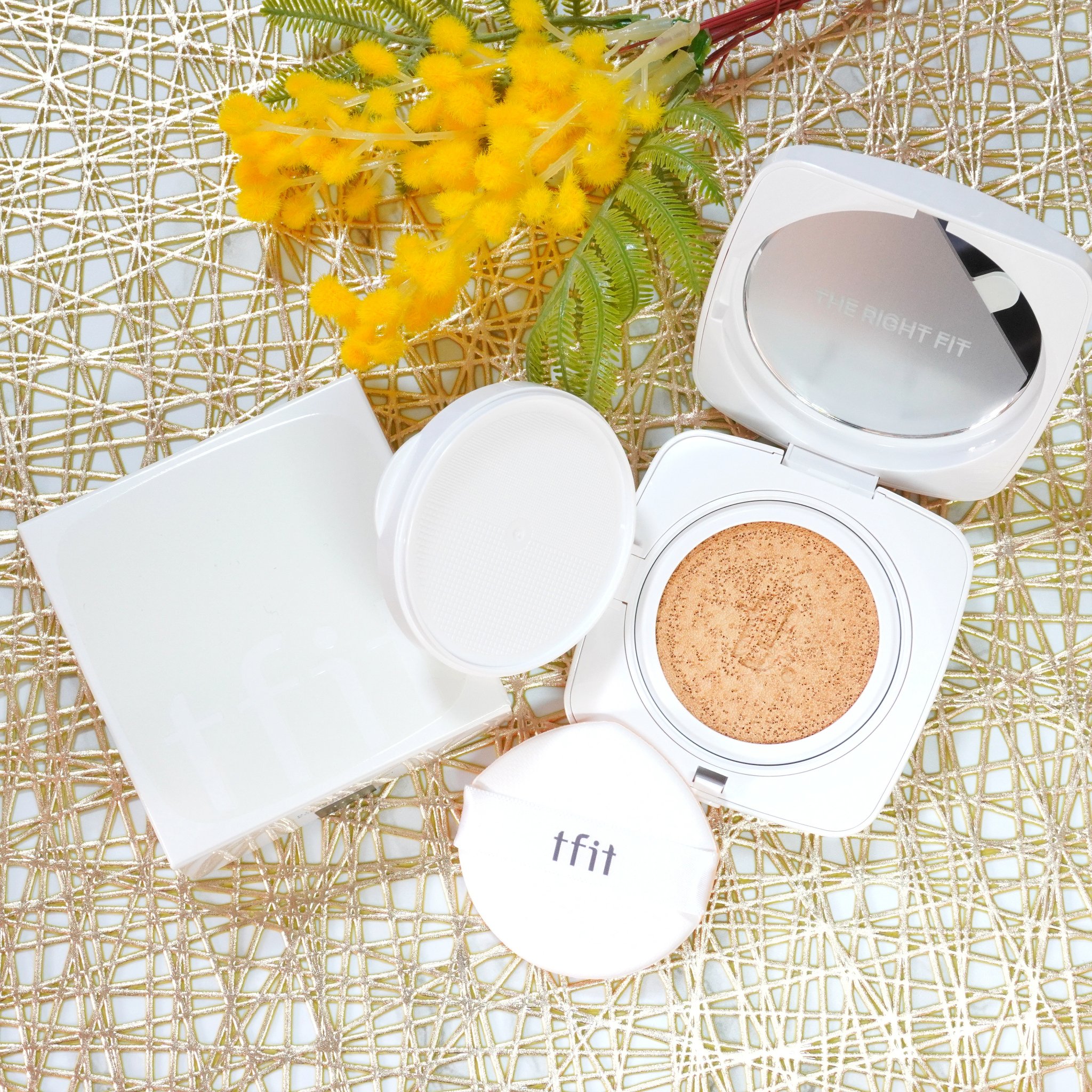 レイヤリングフィットカバークッションEX/TFIT/クッションファンデーションを使ったクチコミ（1枚目）