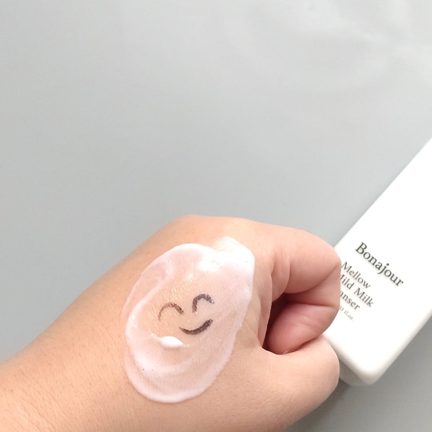 メロウマイルドミルククレンザー/Bonajour/ミルククレンジングを使ったクチコミ(4枚目)