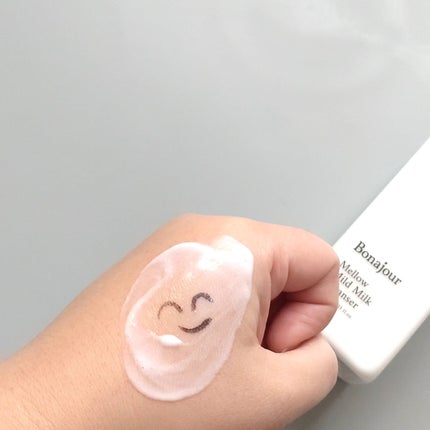 メロウマイルドミルククレンザー/Bonajour/ミルククレンジングを使ったクチコミ(4枚目)