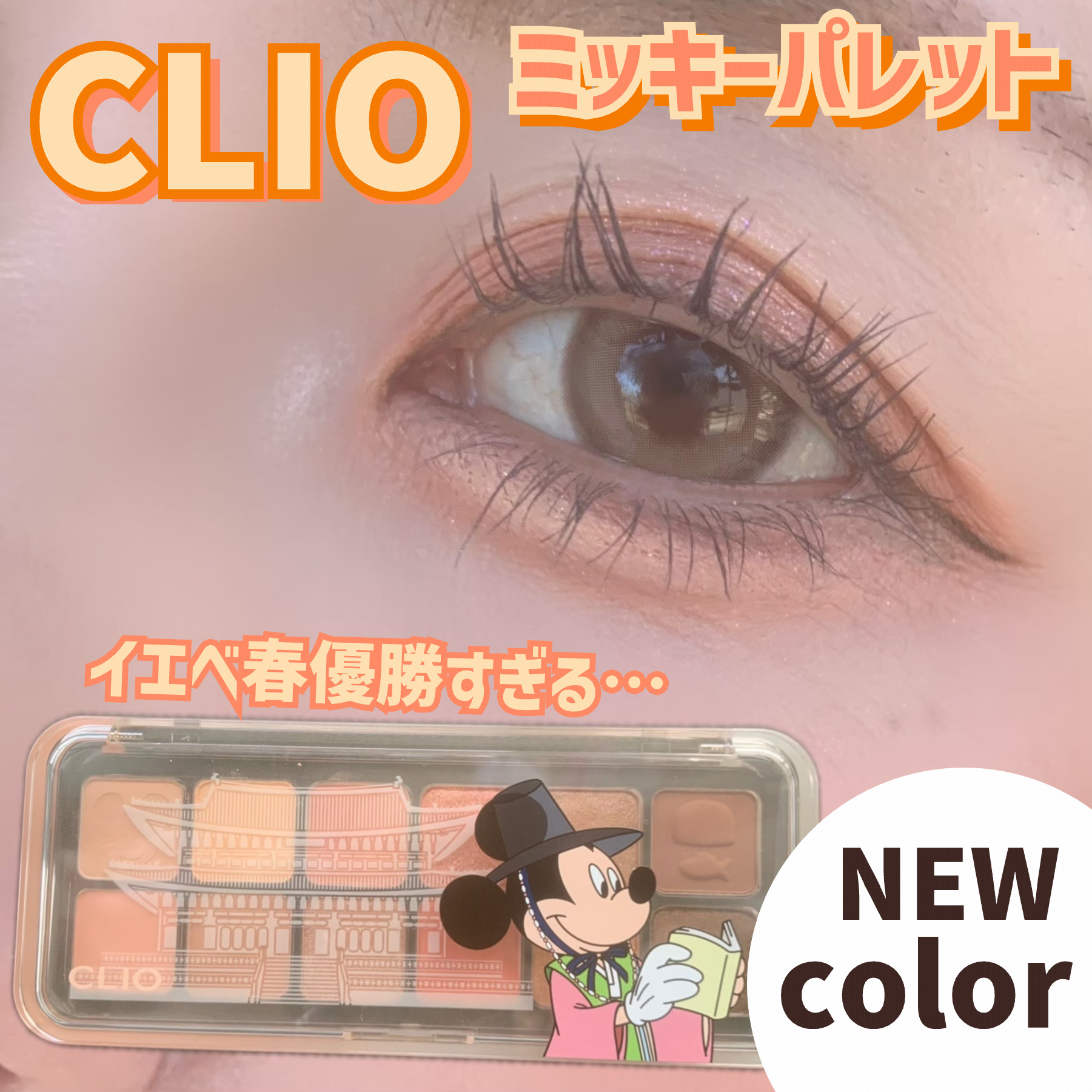 プロ アイ パレット エアー/CLIO/アイシャドウパレットを使ったクチコミ（1枚目）