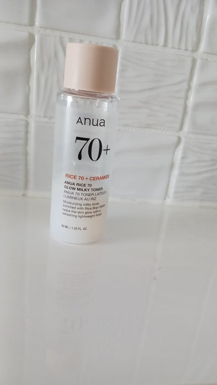 ライス70 グロウミルキートナー/Anua/化粧水を使ったクチコミ(1枚目)