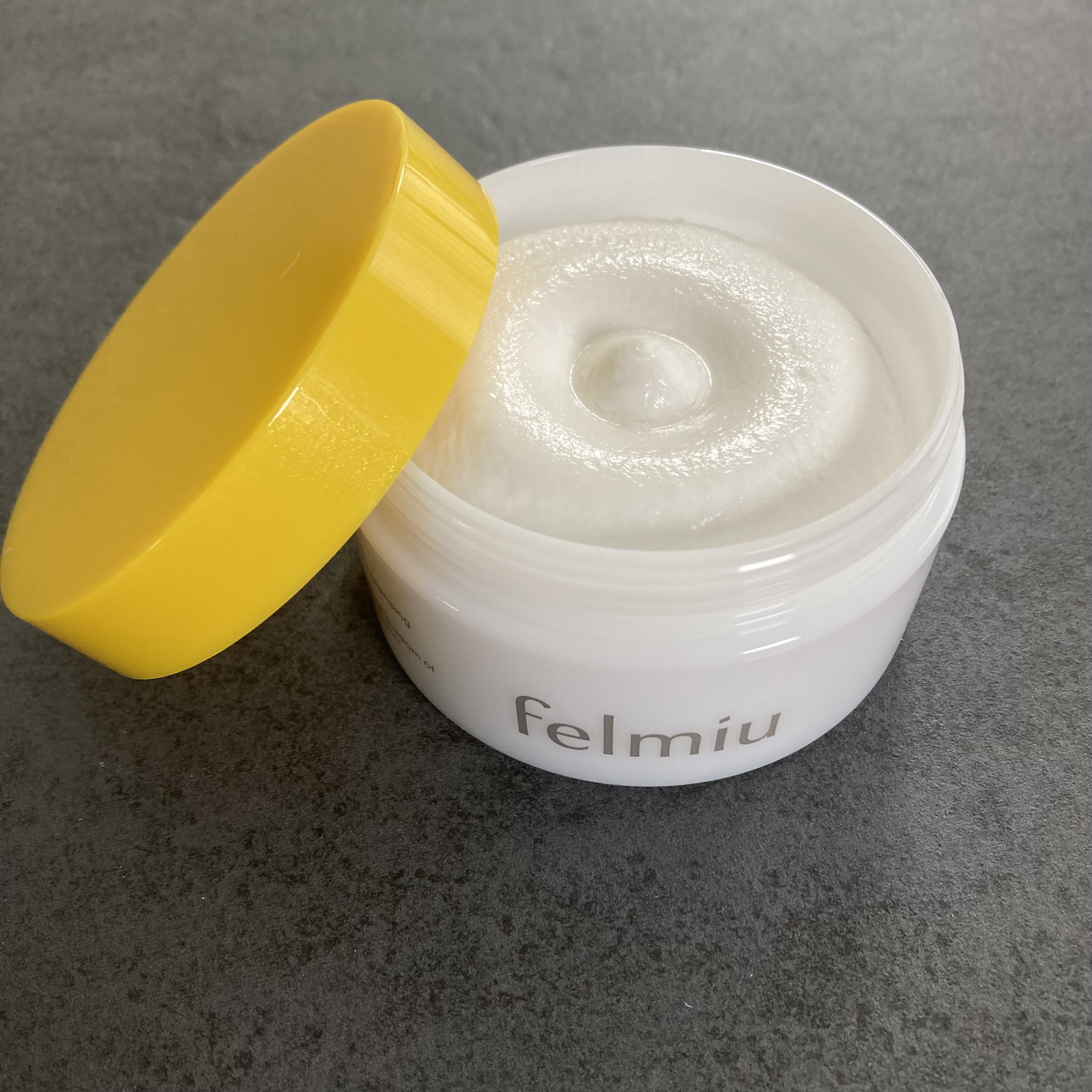 ハッコウクリームクレンジング キンモクセイの香り/felmiu/クレンジングクリームを使ったクチコミ（2枚目）