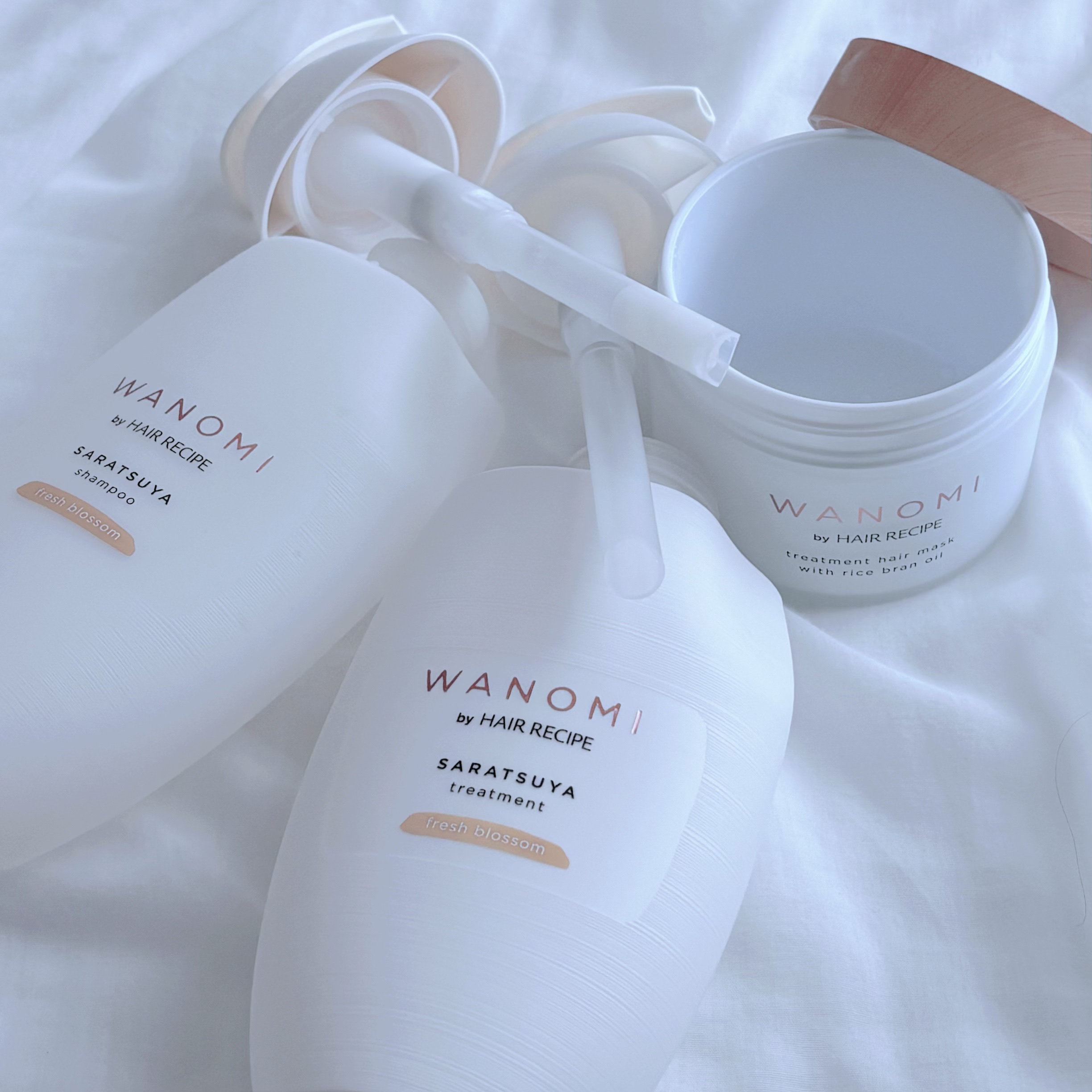 さらつや シャンプー／トリートメント/WANOMI/市販シャンプーを使ったクチコミ（2枚目）