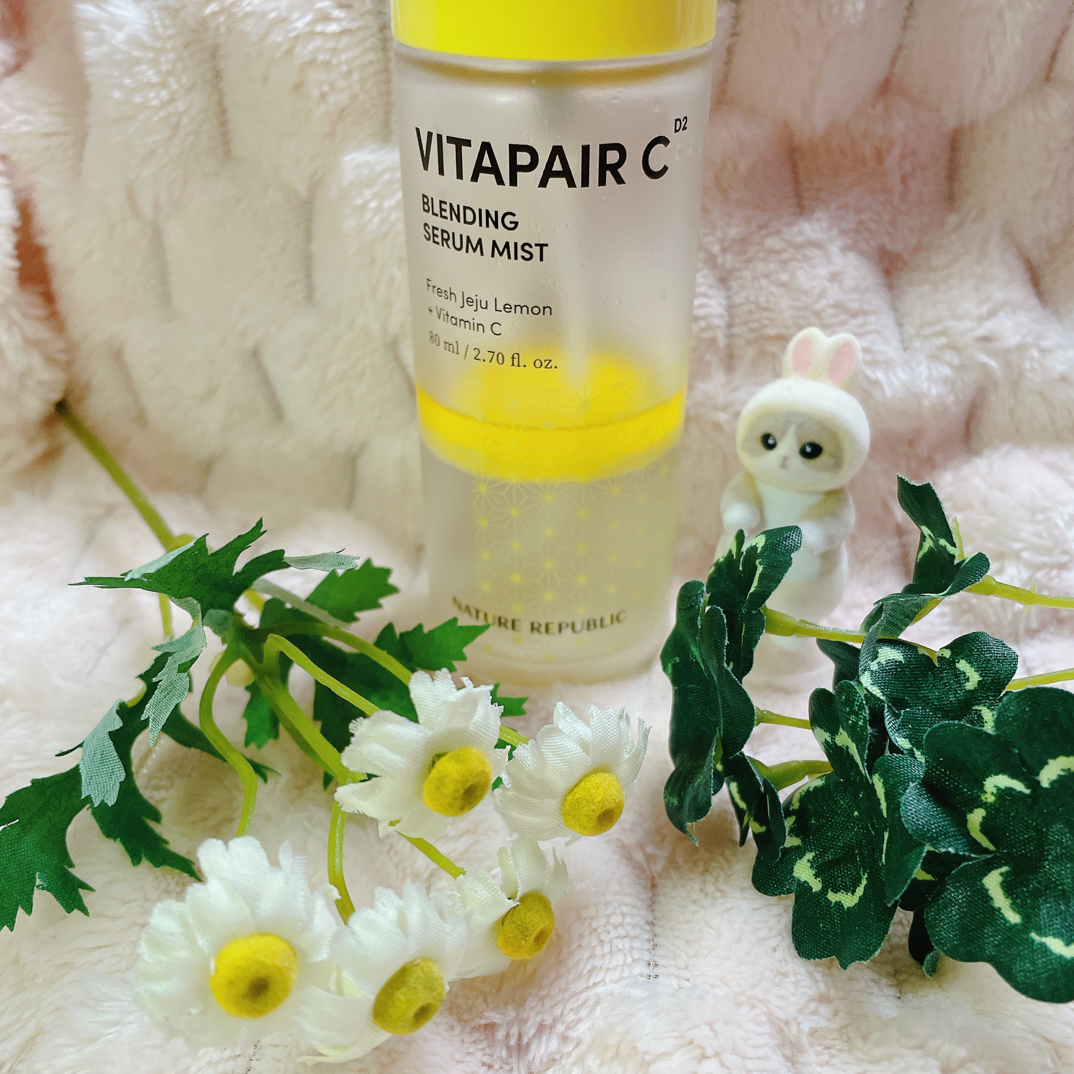 ビタペアＣ ブレンディング セラム ミスト/ネイチャーリパブリック/美容液を使ったクチコミ（1枚目）