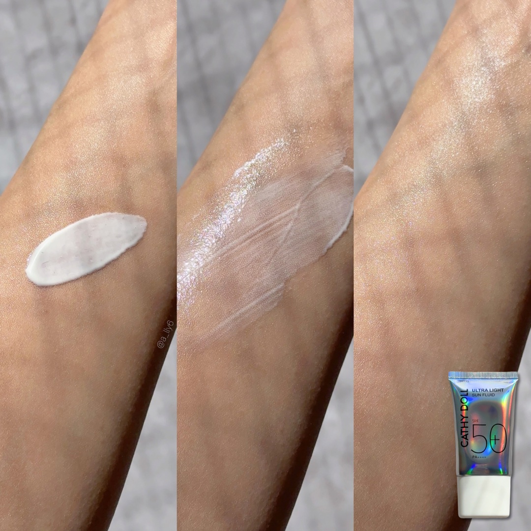 ウルトラライト サンフルイド/CathyDoll/日焼け止めクリームを使ったクチコミ（2枚目）