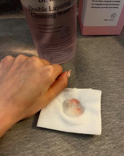 スワン✧*。 on LIPS 「【Dr.Bio】ダブルレイヤリングクレンジングウォーター「乳酸..」(4枚目)