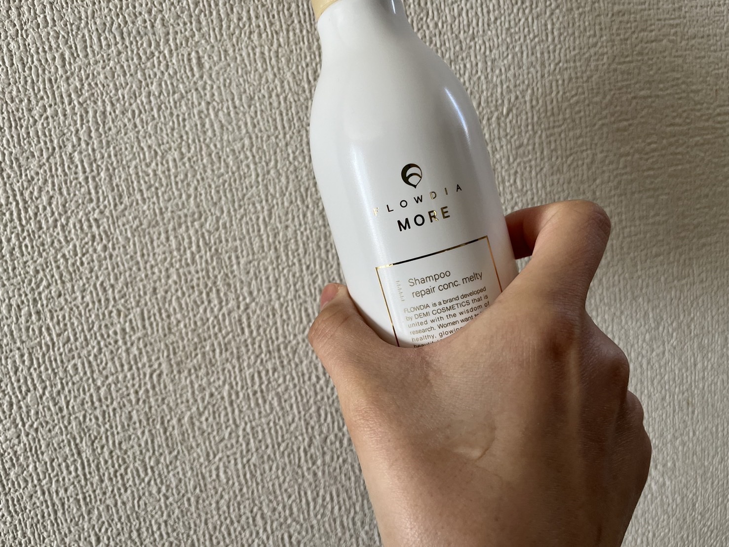 フローディアモア シャンプー リペアコンクメルティー/FLOWDIA/サロンシャンプーを使ったクチコミ（1枚目）