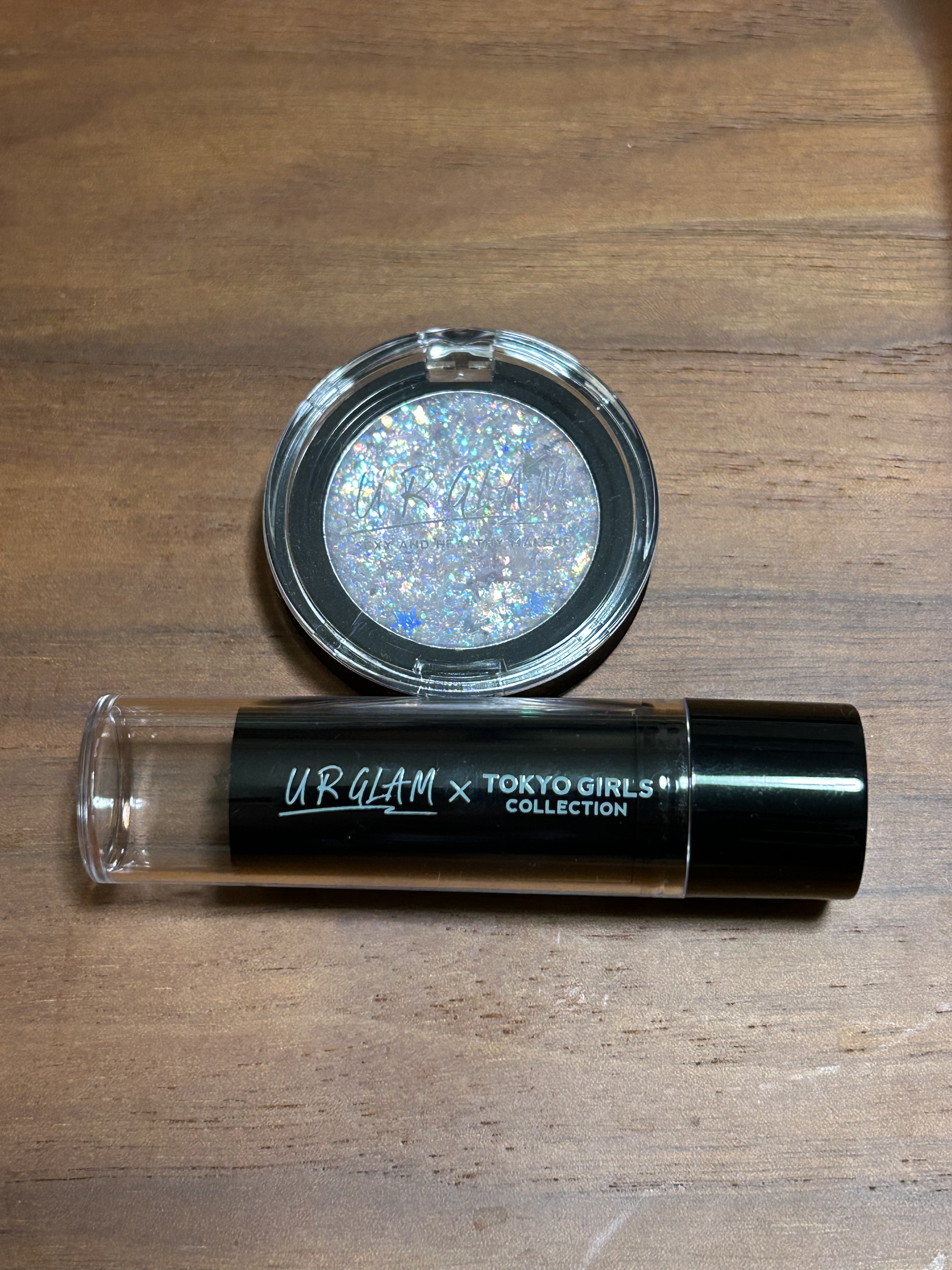 URGLAM　GLITTER GEM/U R GLAM/ジェル・クリームチークを使ったクチコミ（1枚目）