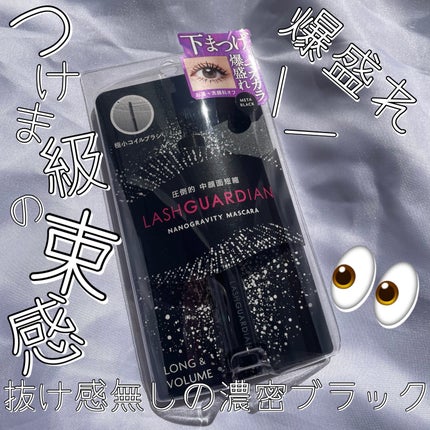ラッシュガーディアン ナノグラヴィティマスカラ/LASHGUARDIAN/マスカラを使ったクチコミ(1枚目)