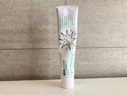 トゥースペースト<ホワイトニング>/ecostore/歯磨き粉を使ったクチコミ(1枚目)