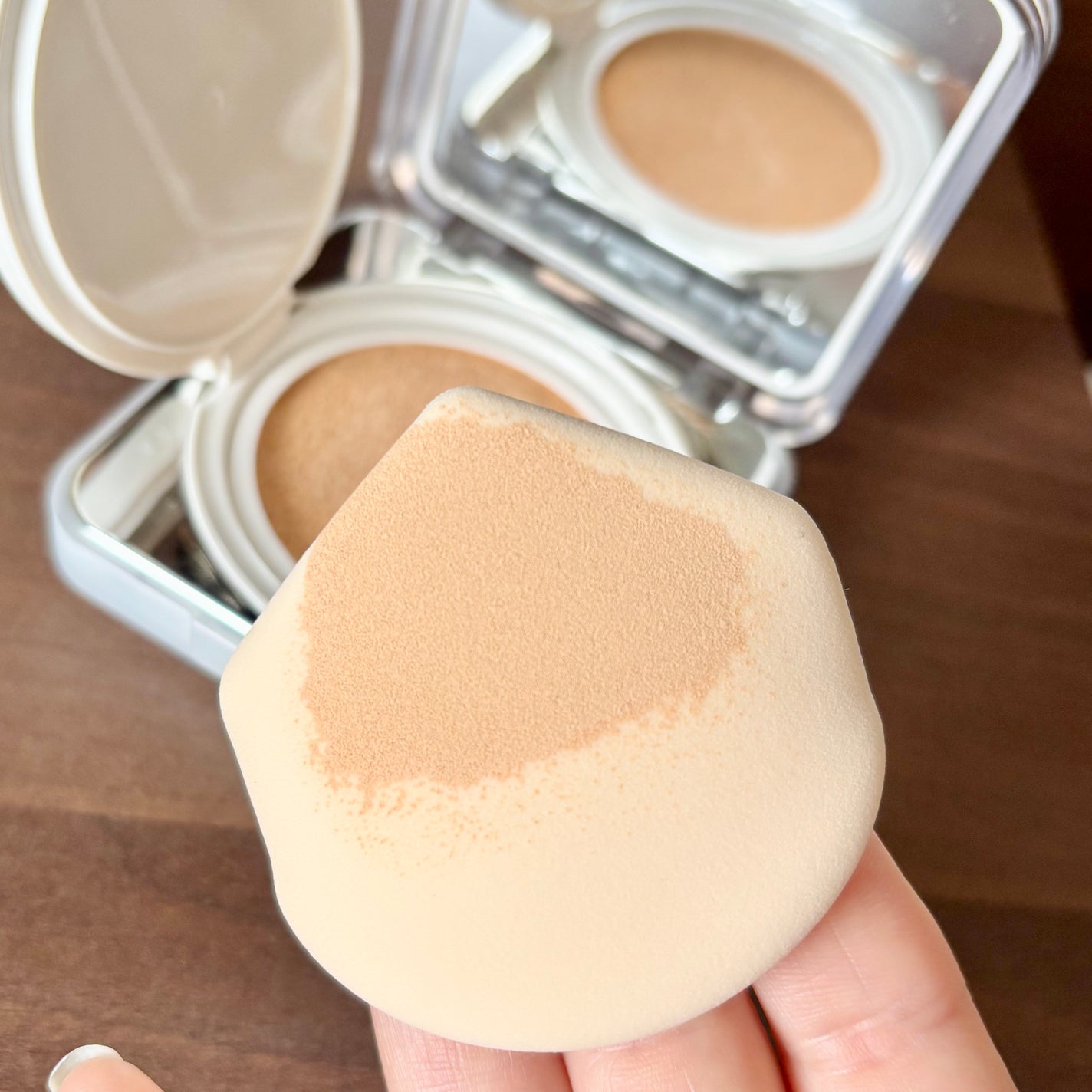 キル カバー ファンウェア クッション ザ オリジナル/CLIO/クッションファンデーションを使ったクチコミ(4枚目)