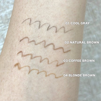 ニードルアイブロウペンシル/CathyDoll/アイブロウペンシルを使ったクチコミ(4枚目)