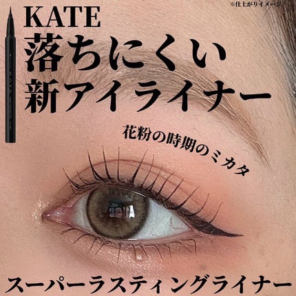 ケイト スーパーラスティングライナー/KATE/リキッドアイライナーを使ったクチコミ(1枚目)