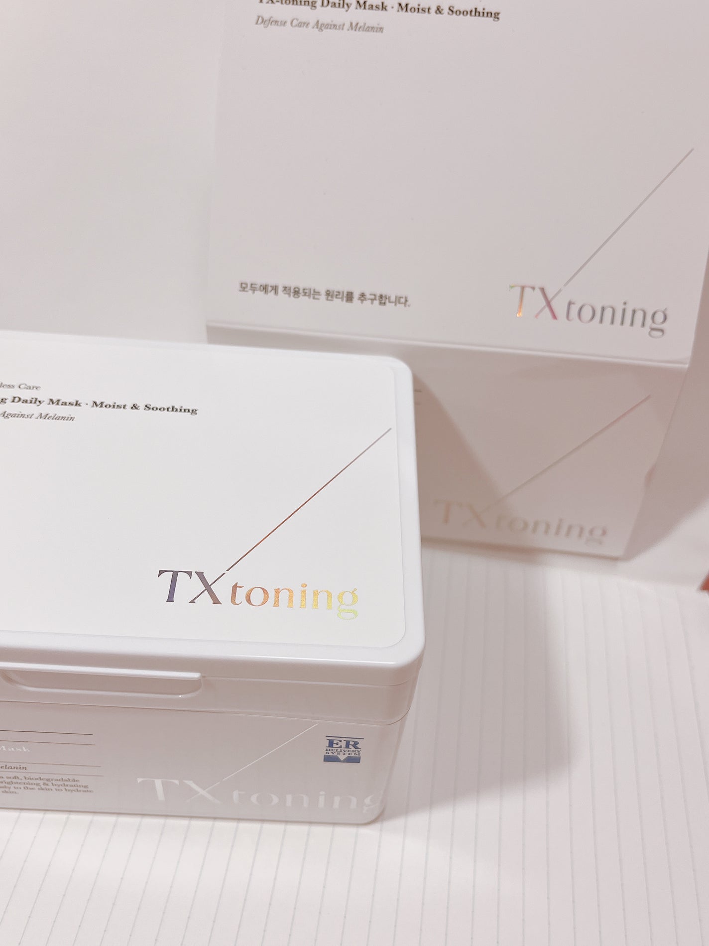 TXトーニングデイリーマスク/VT/その他スキンケアを使ったクチコミ(1枚目)