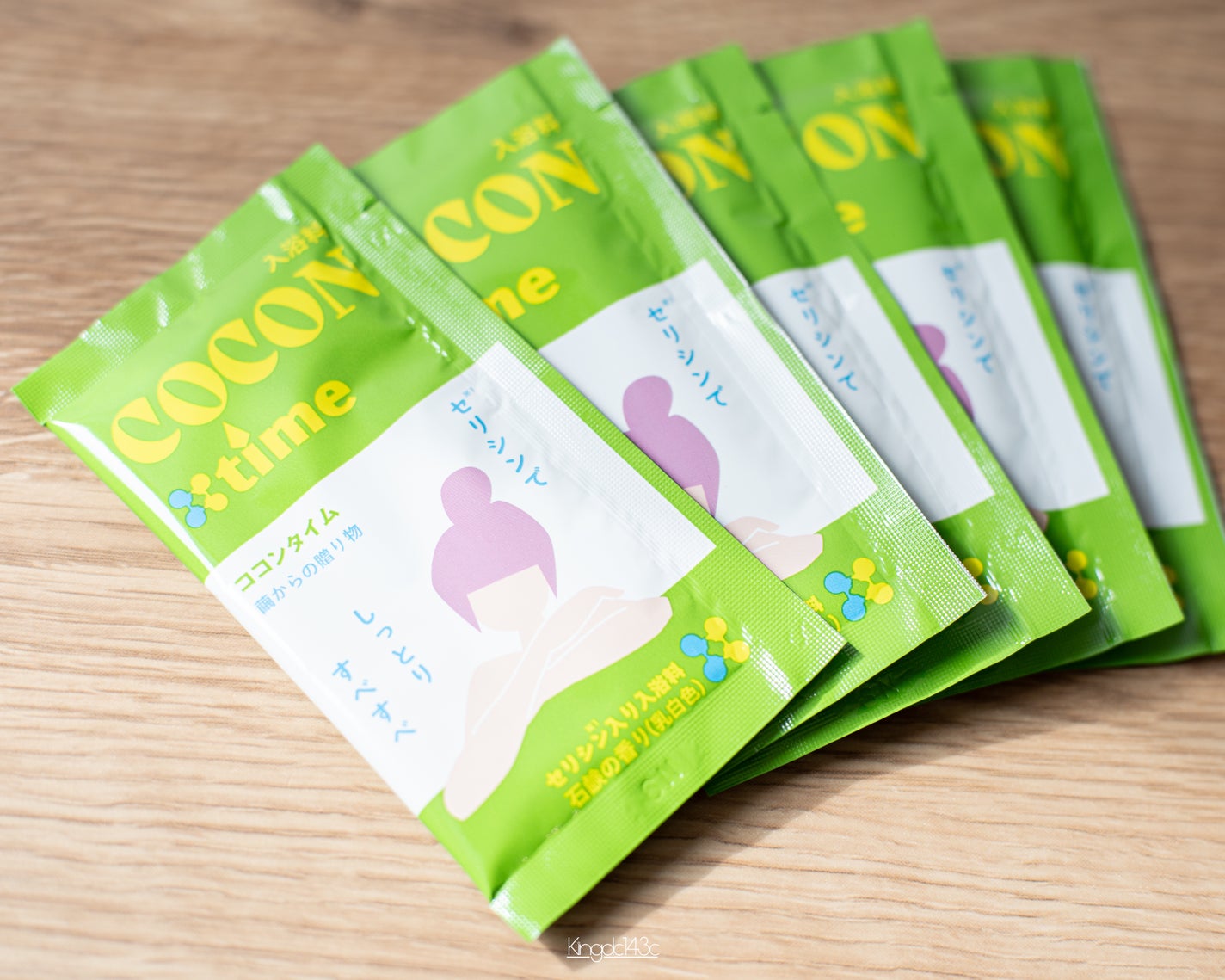 「COCON time」セリシン入り入浴料/みやびやかシリーズ/無機塩系入浴剤を使ったクチコミ(3枚目)