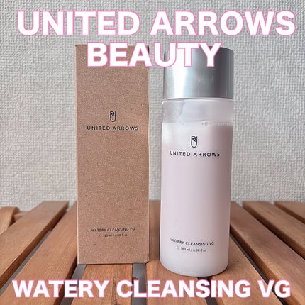 ウォータリークレンジング VG/UNITED ARROWS BEAUTY/クレンジングウォーターを使ったクチコミ(1枚目)