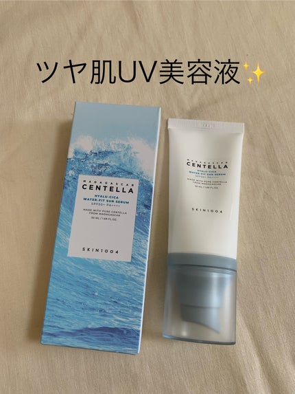 ヒアルーシカ ウォーターフィット サンセラム/SKIN1004/日焼け止めローションを使ったクチコミ(1枚目)