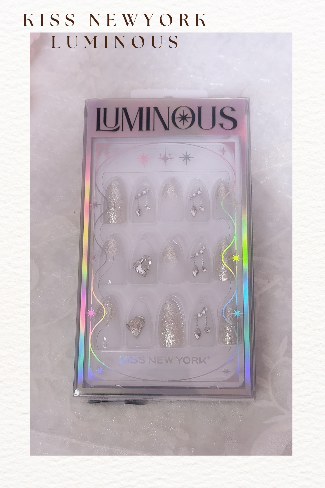 LUMINOUS/KISS NEW YORK/ネイルチップ・パーツを使ったクチコミ（3枚目）