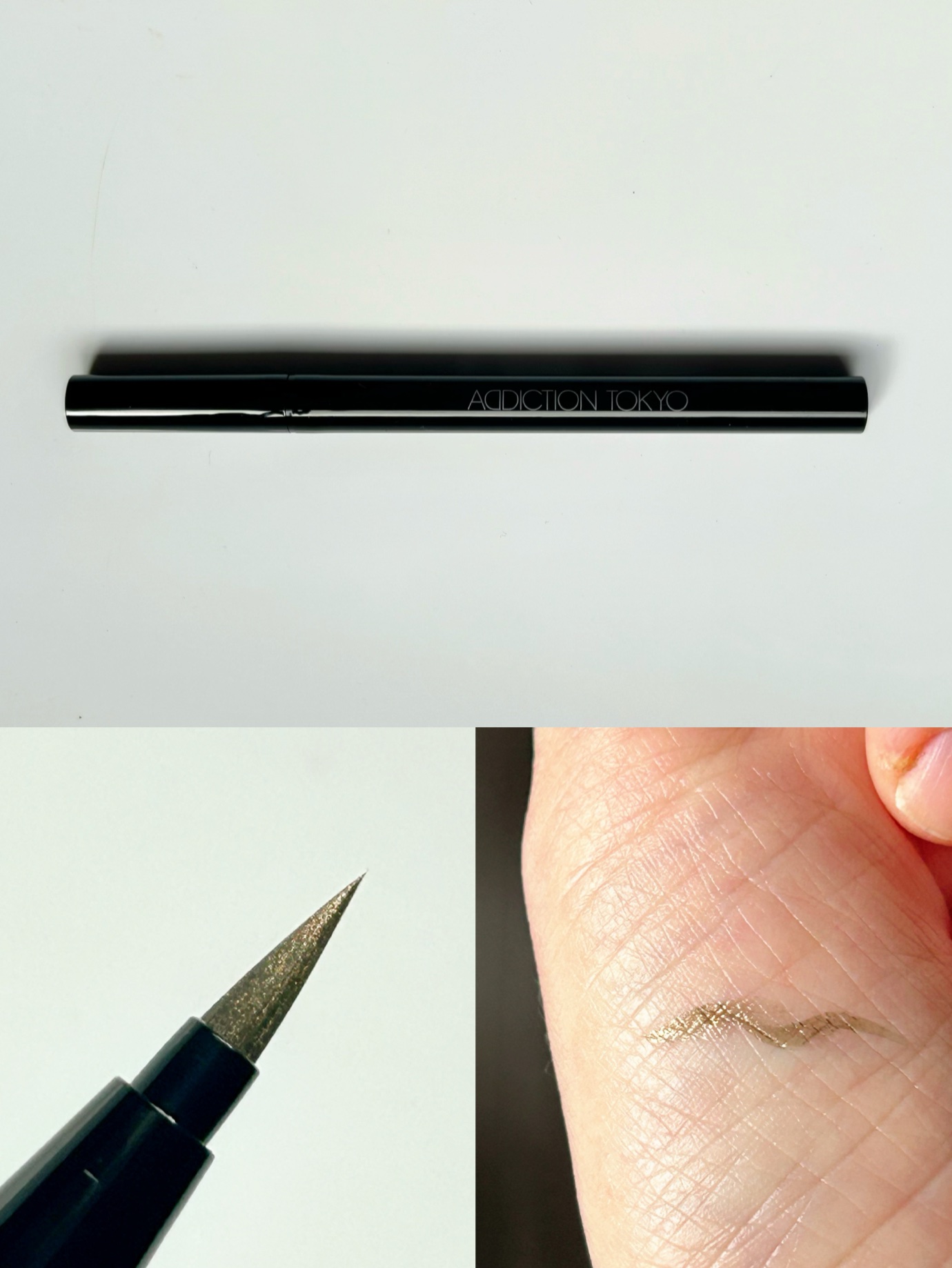 ADDICTION アディクション ザ リキッド アイライナー パールのクチコミ「ADDICTION
アディクション ザ リキッド アイライナー パール
002POlive G.....」（1枚目）