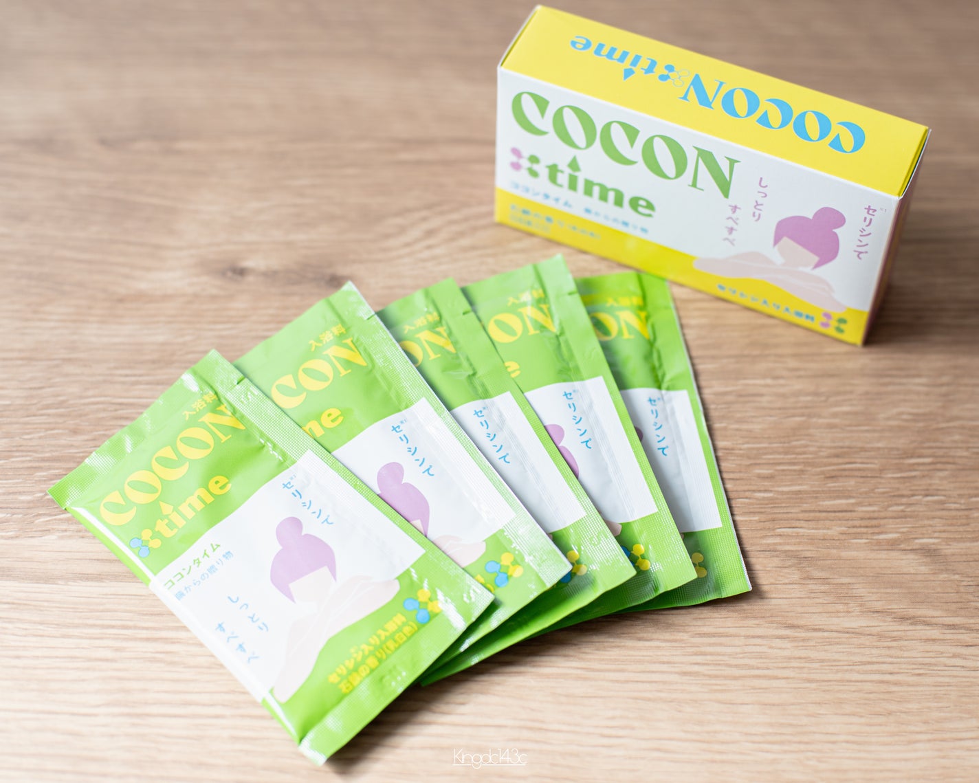 「COCON time」セリシン入り入浴料/みやびやかシリーズ/無機塩系入浴剤を使ったクチコミ(2枚目)