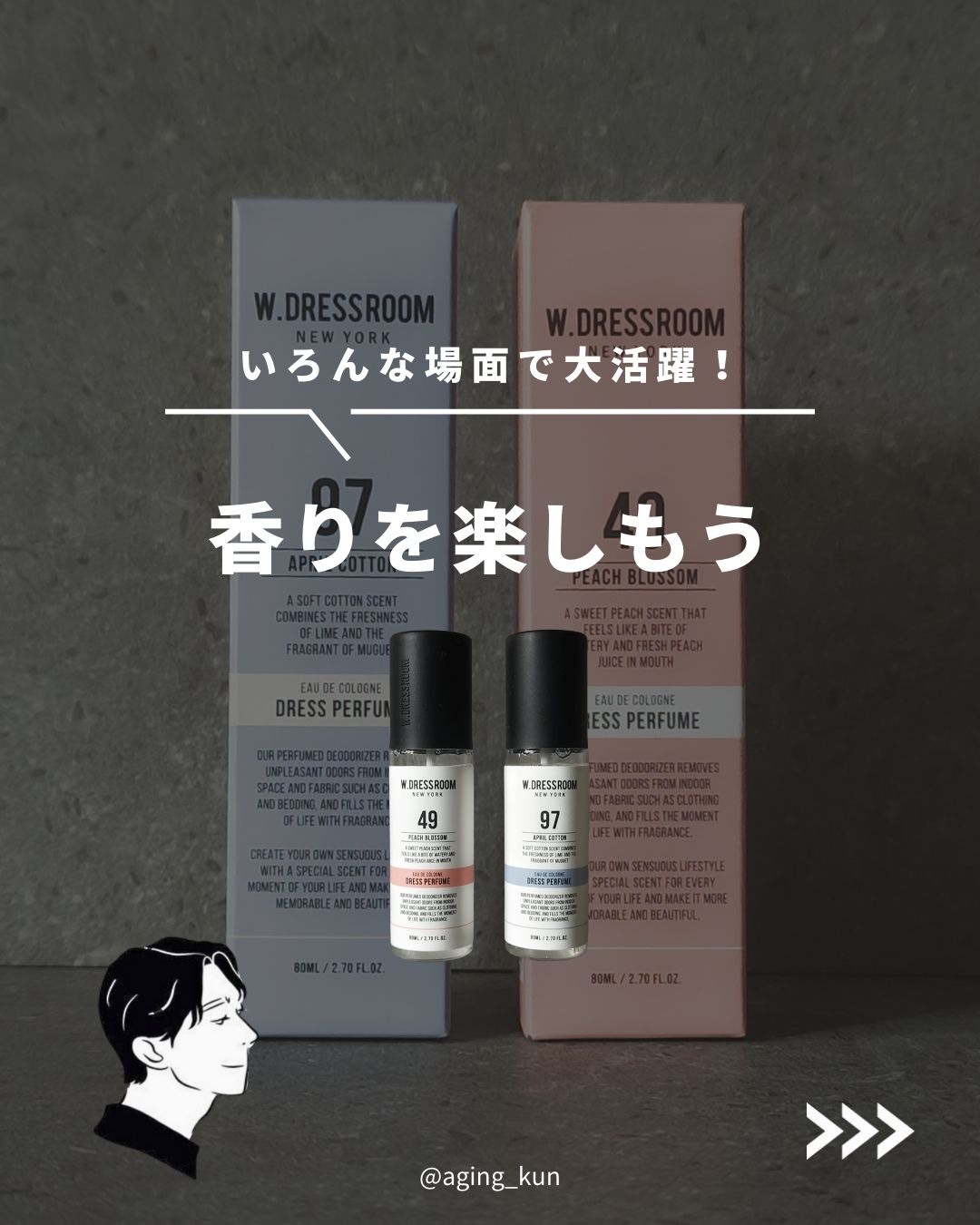 ドレス&リビング クリーン パフューム/ダブルドレスルーム/香水(レディース)を使ったクチコミ（1枚目）