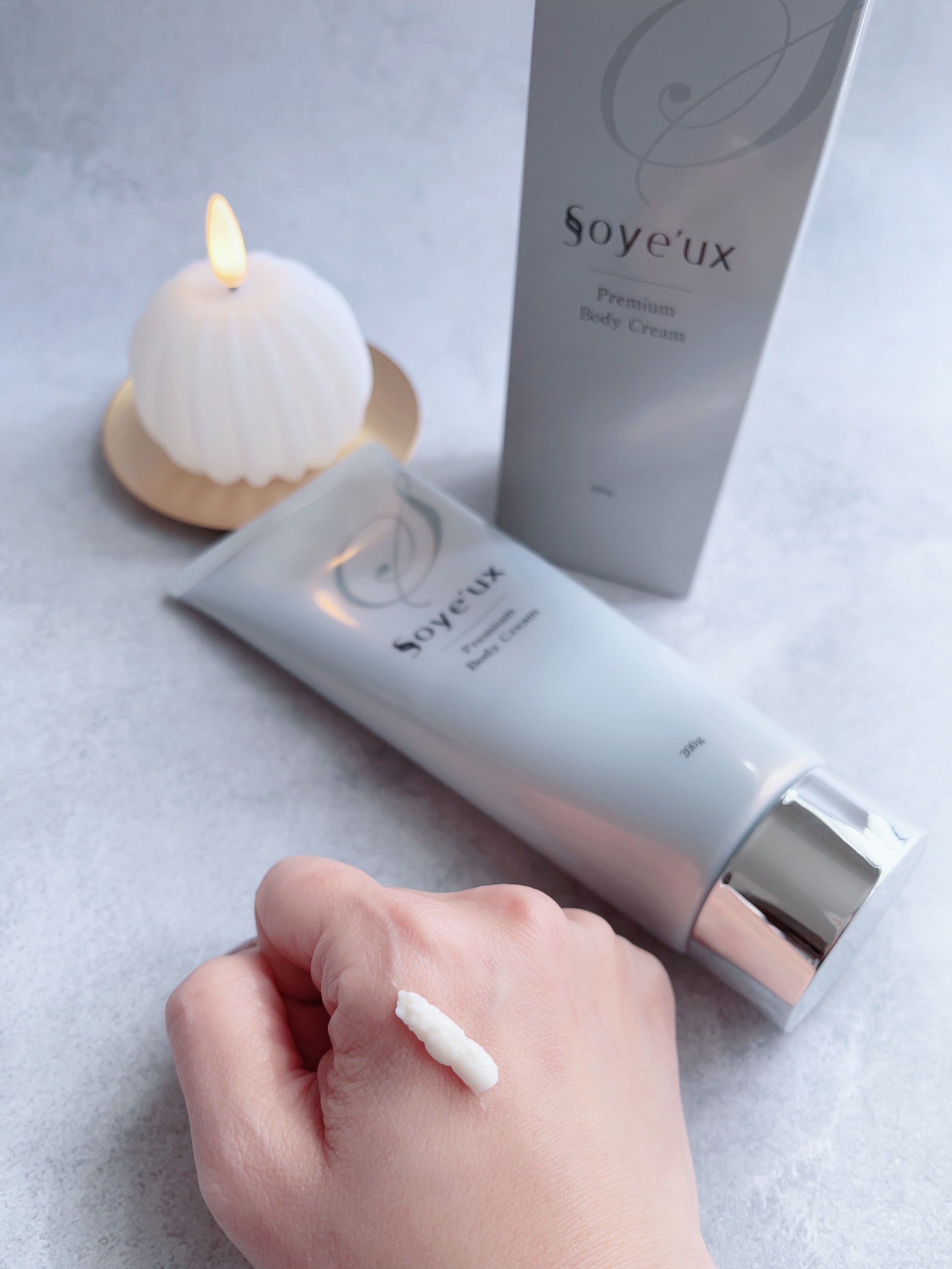 プレミアムボディクリーム/ソワユー化粧品/ボディクリームを使ったクチコミ（3枚目）