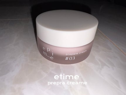 epime prepare cream #03/FABIUS/フェイスクリームを使ったクチコミ(1枚目)