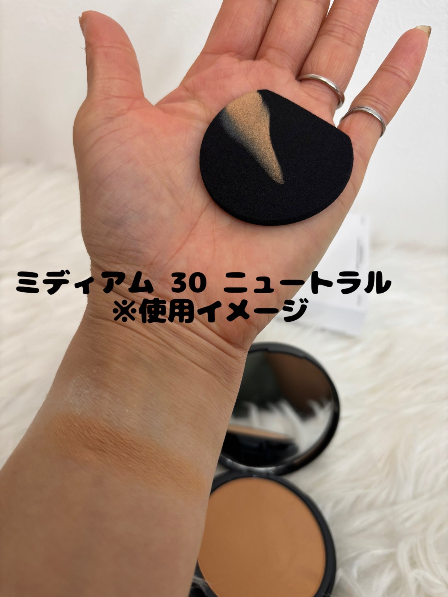 ベアプロ 24HR パウダー ファンデーション/bareMinerals/パウダーファンデーションを使ったクチコミ(2枚目)