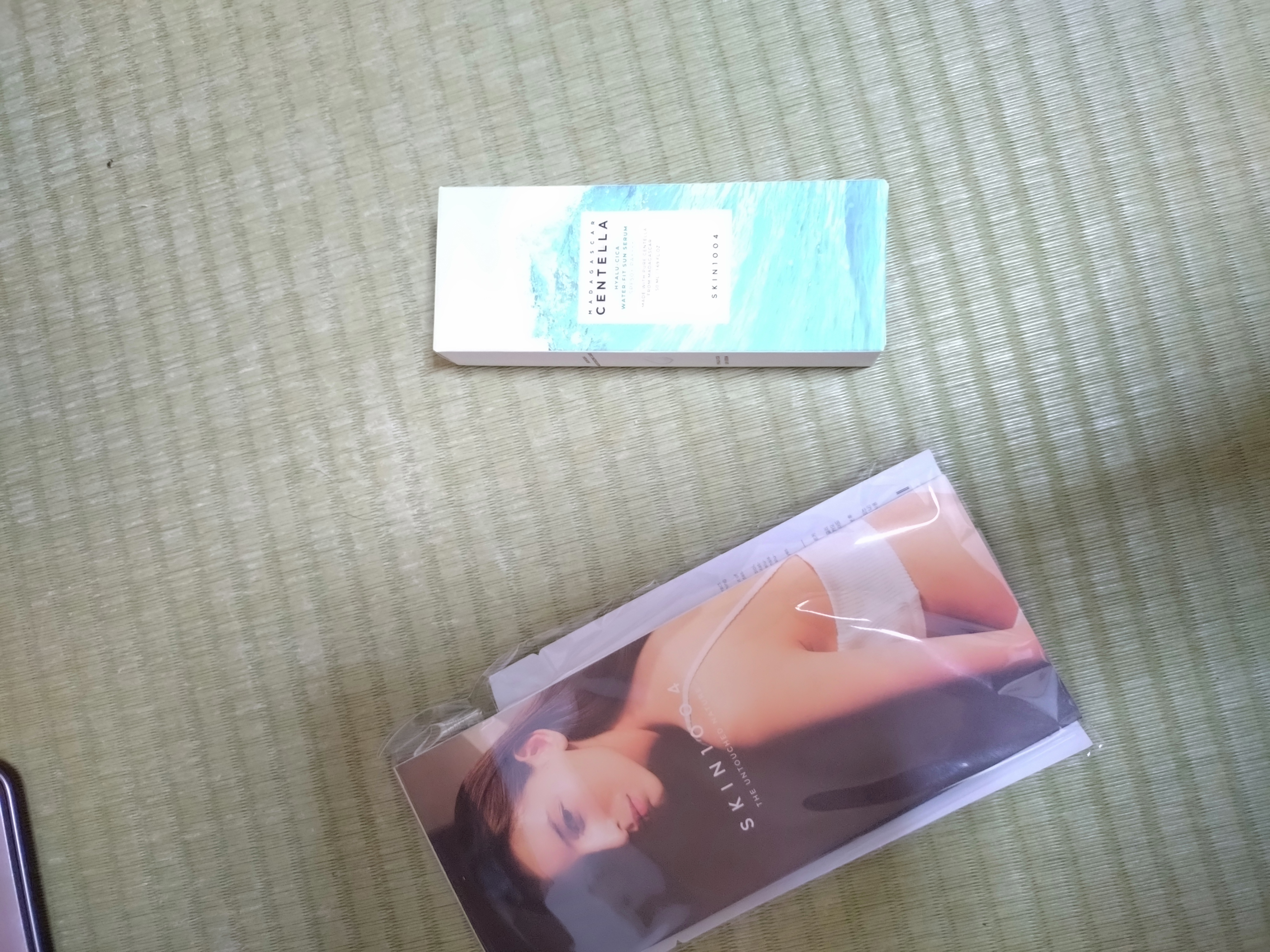 ヒアルーシカ ウォーターフィット サンセラム/SKIN1004/日焼け止めローションを使ったクチコミ（1枚目）