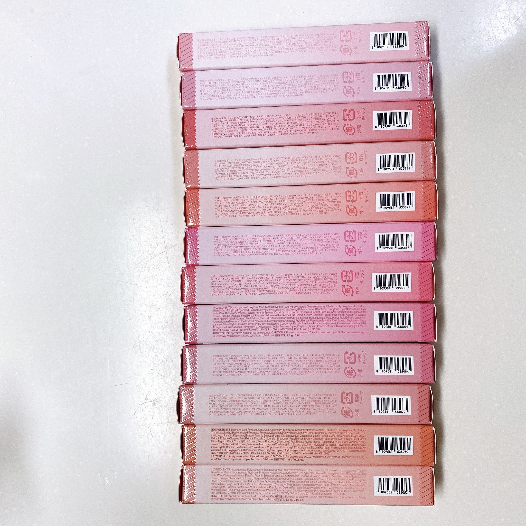 メルティングキャンディーバーム/dasique/口紅を使ったクチコミ（3枚目）